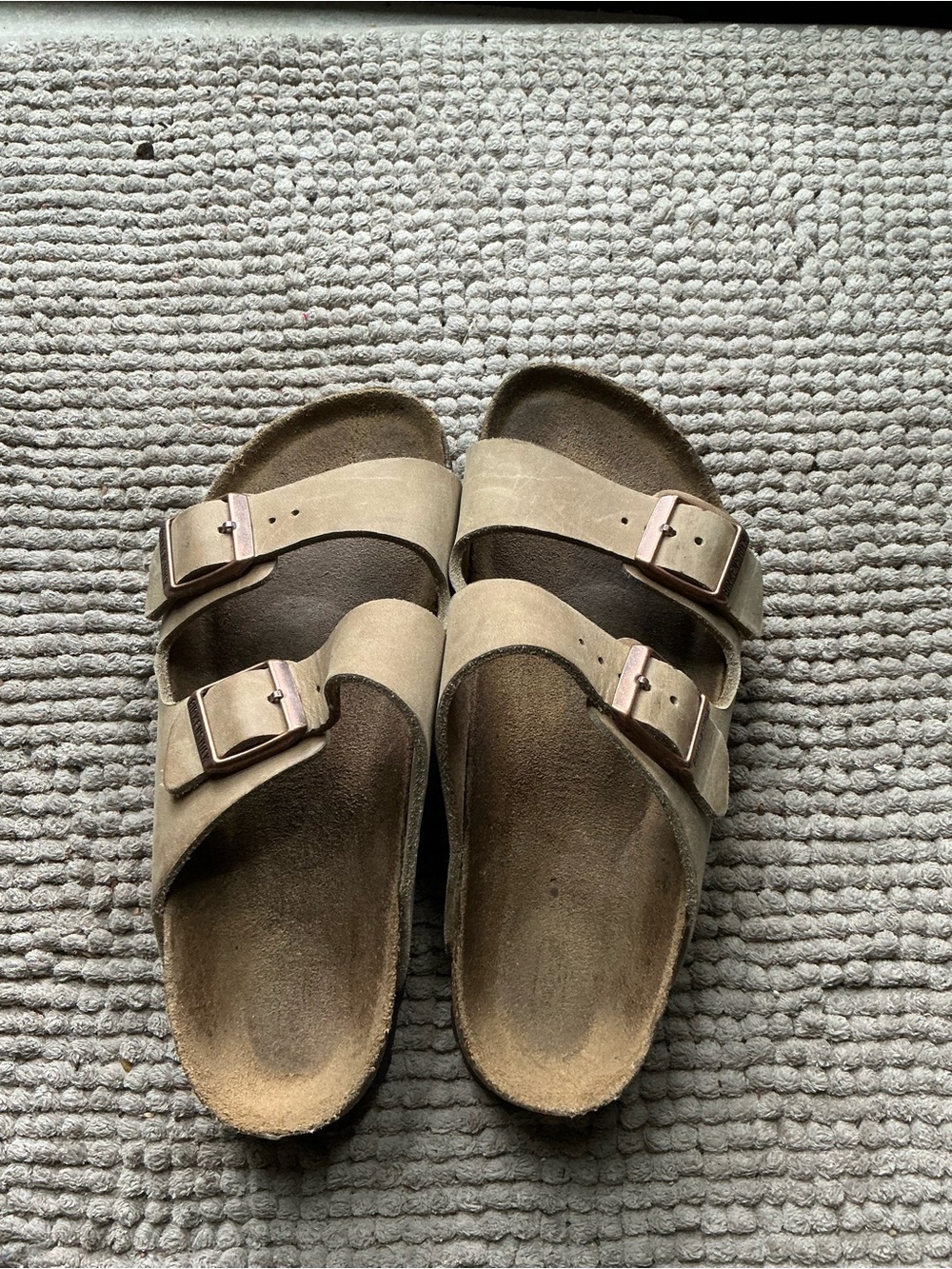Birkenstock Arizona Sandals Brown Leather Size 36EU